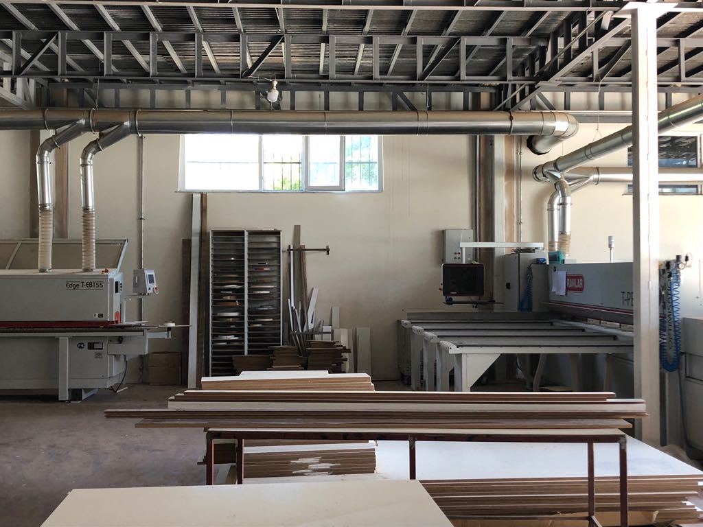 Üretim alanımızı 1000 m2’nin üstüne çıkararak, kapasitemizi artırdık.
