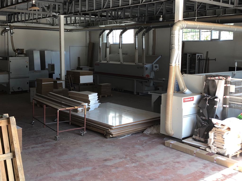 Üretim alanımızı 1000 m2’nin üstüne çıkararak, kapasitemizi artırdık.